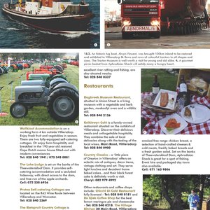 Eat, play and stay in Villiersdorp